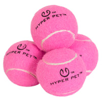 Hyper Pet Pink Tennis Balls 4 Pack