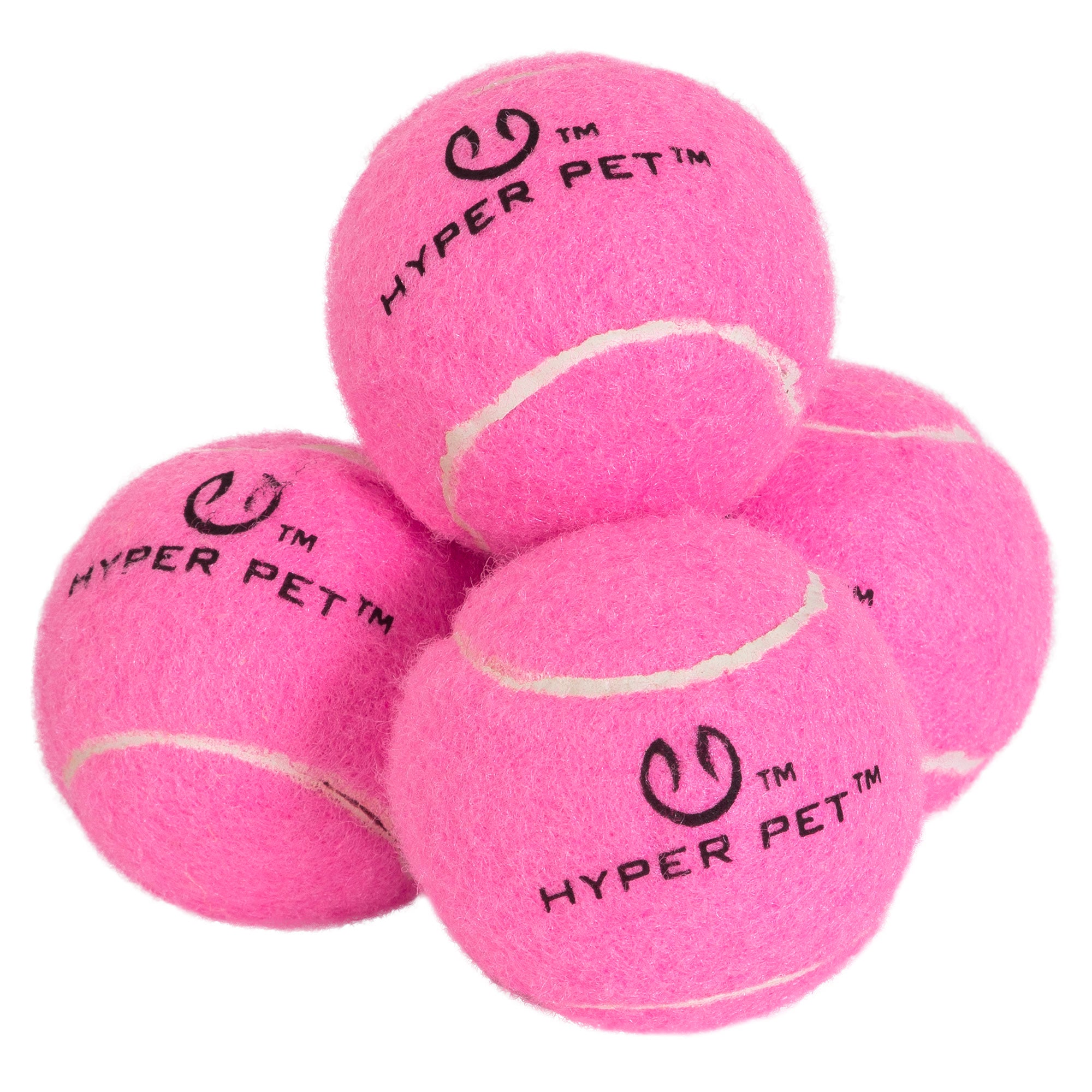 Hyper Pet Pink Tennis Balls 4 Pack