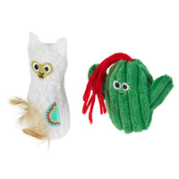 Mad Cat Lucky Llama With Catnip & Silvervine Cat Toy