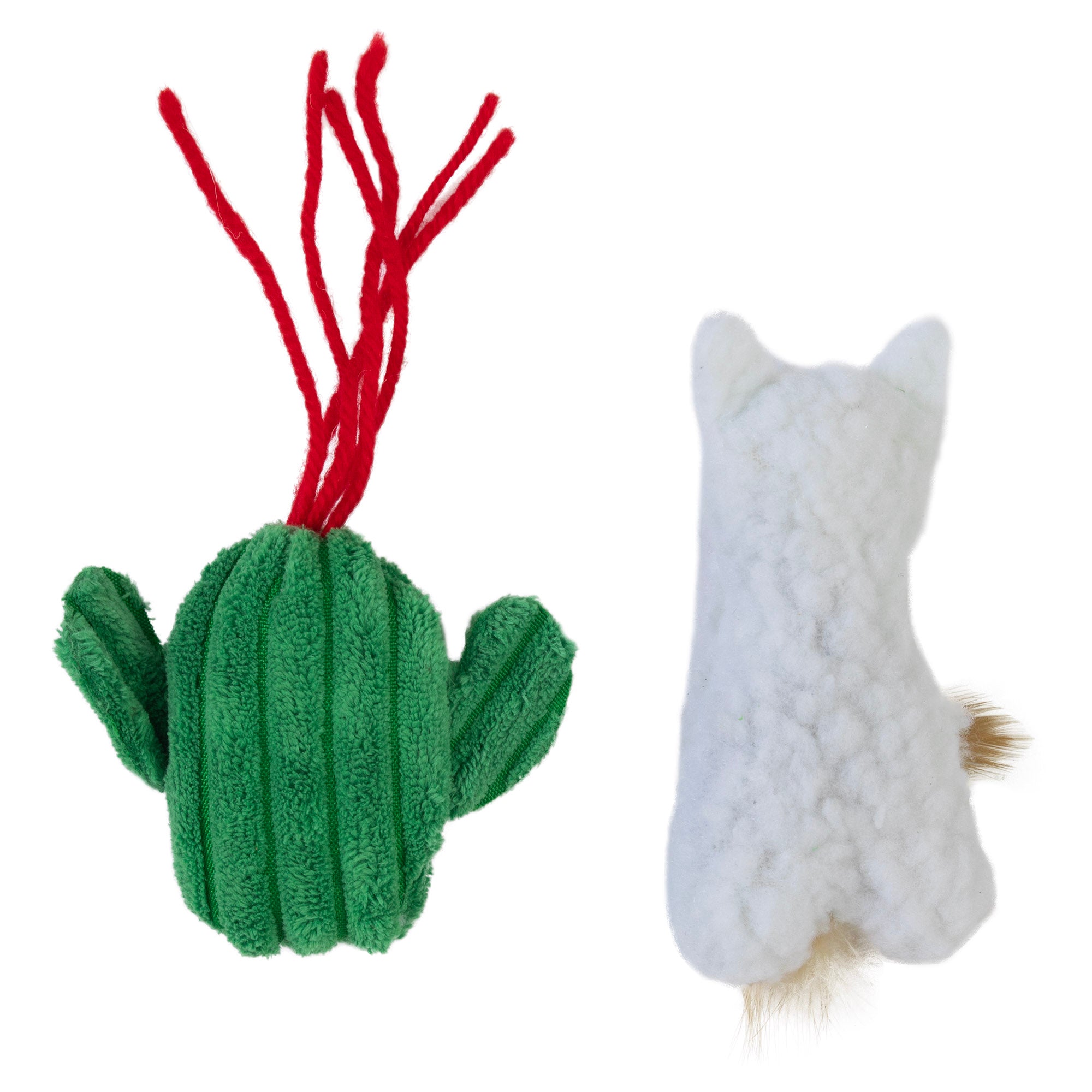 Mad Cat Lucky Llama With Catnip & Silvervine Cat Toy