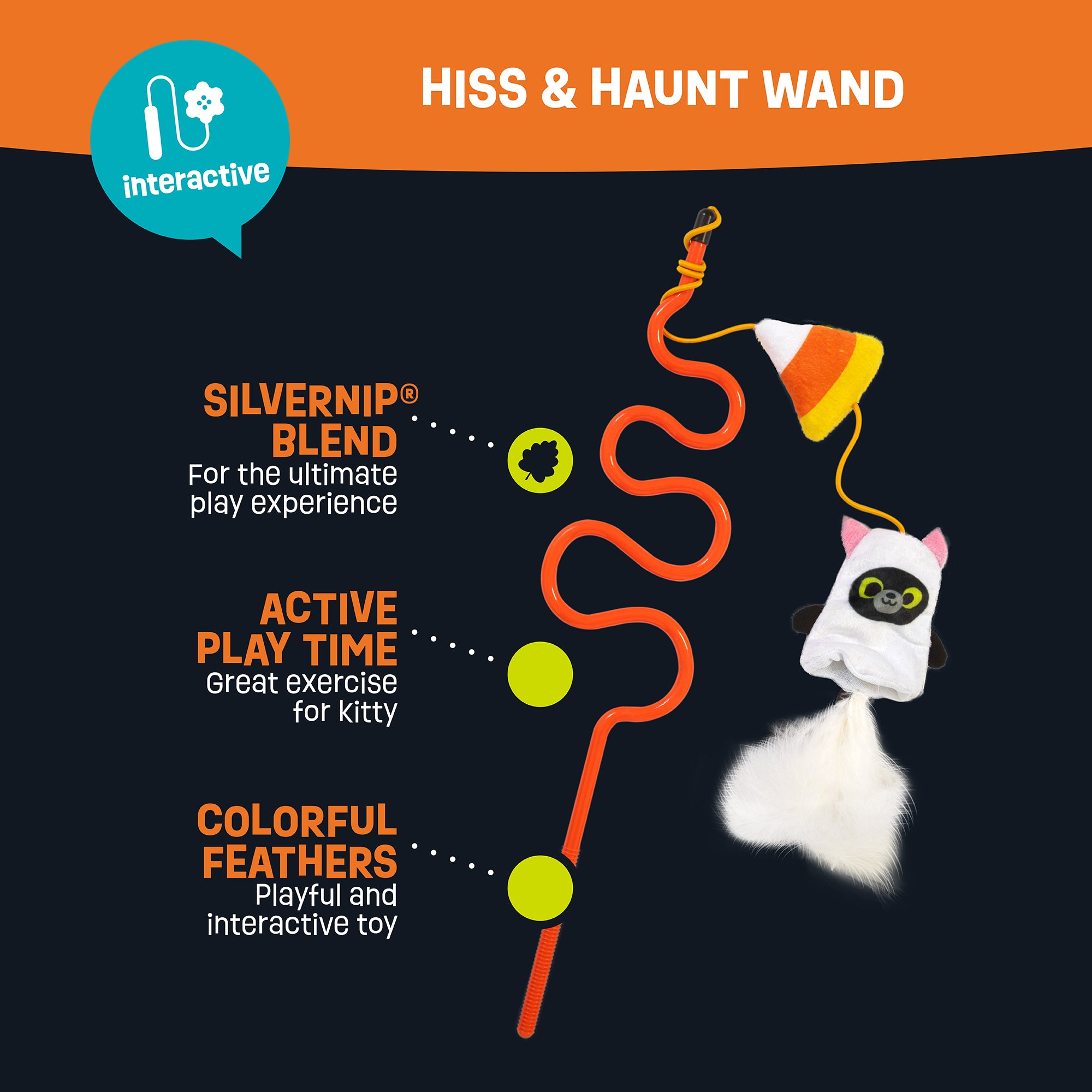 Mad Cat Hiss & Haunt Wand