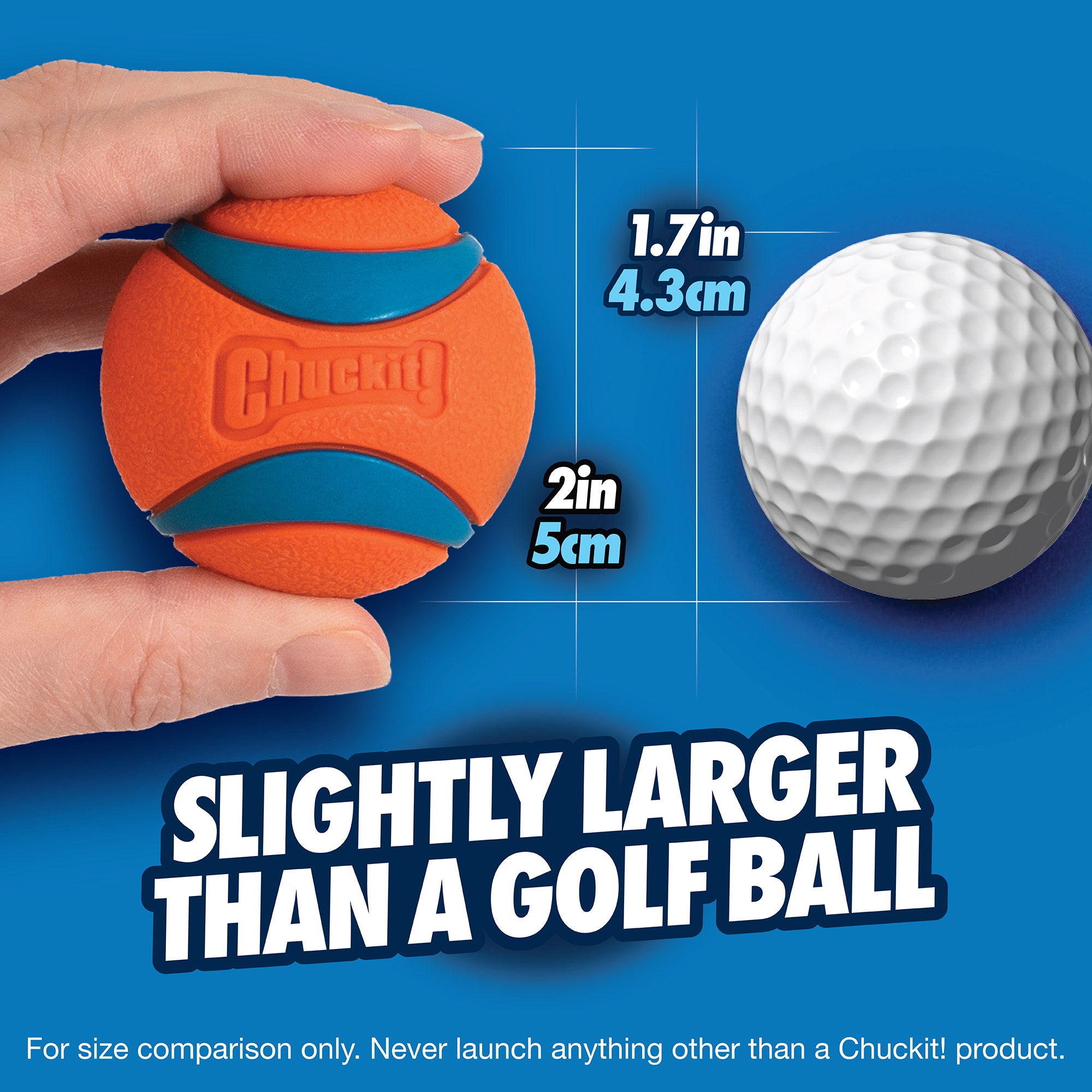 Chuck it ball sizes hotsell