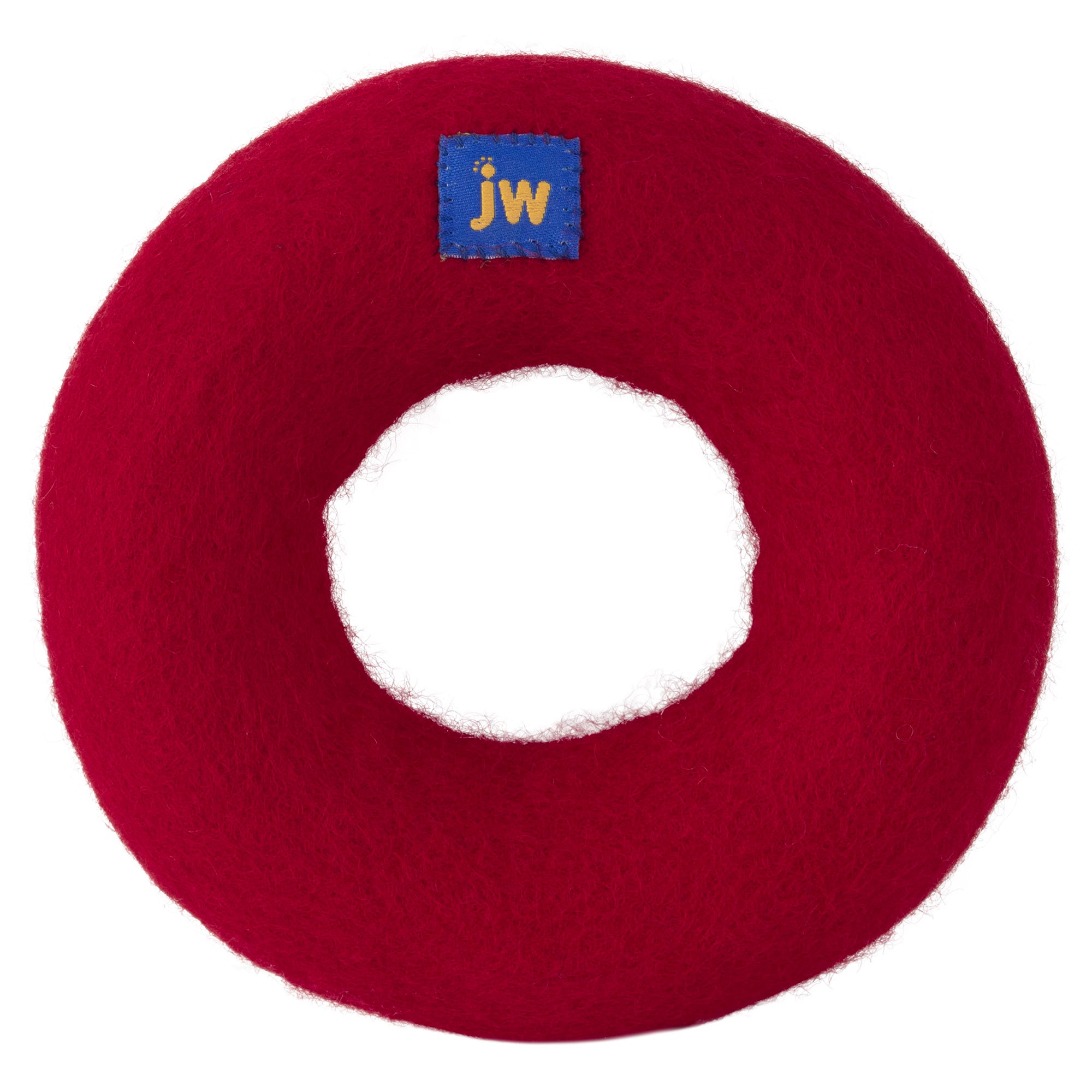 JW Wool-ee Ring Dog Toy. SKUS: 32494