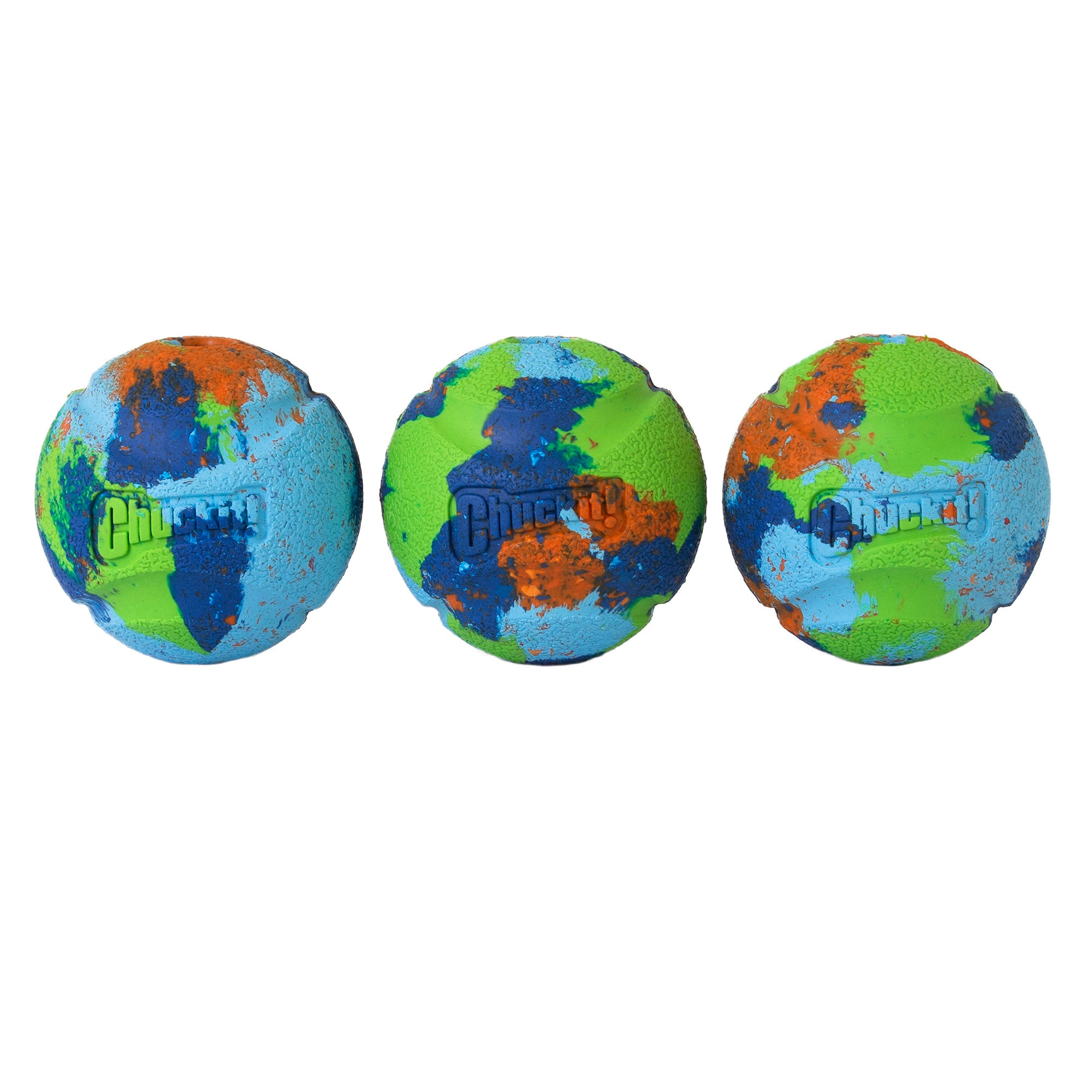 Chuckit National Fetch Day Eco Fetch Ball 3 Pack. SKUS: 32553