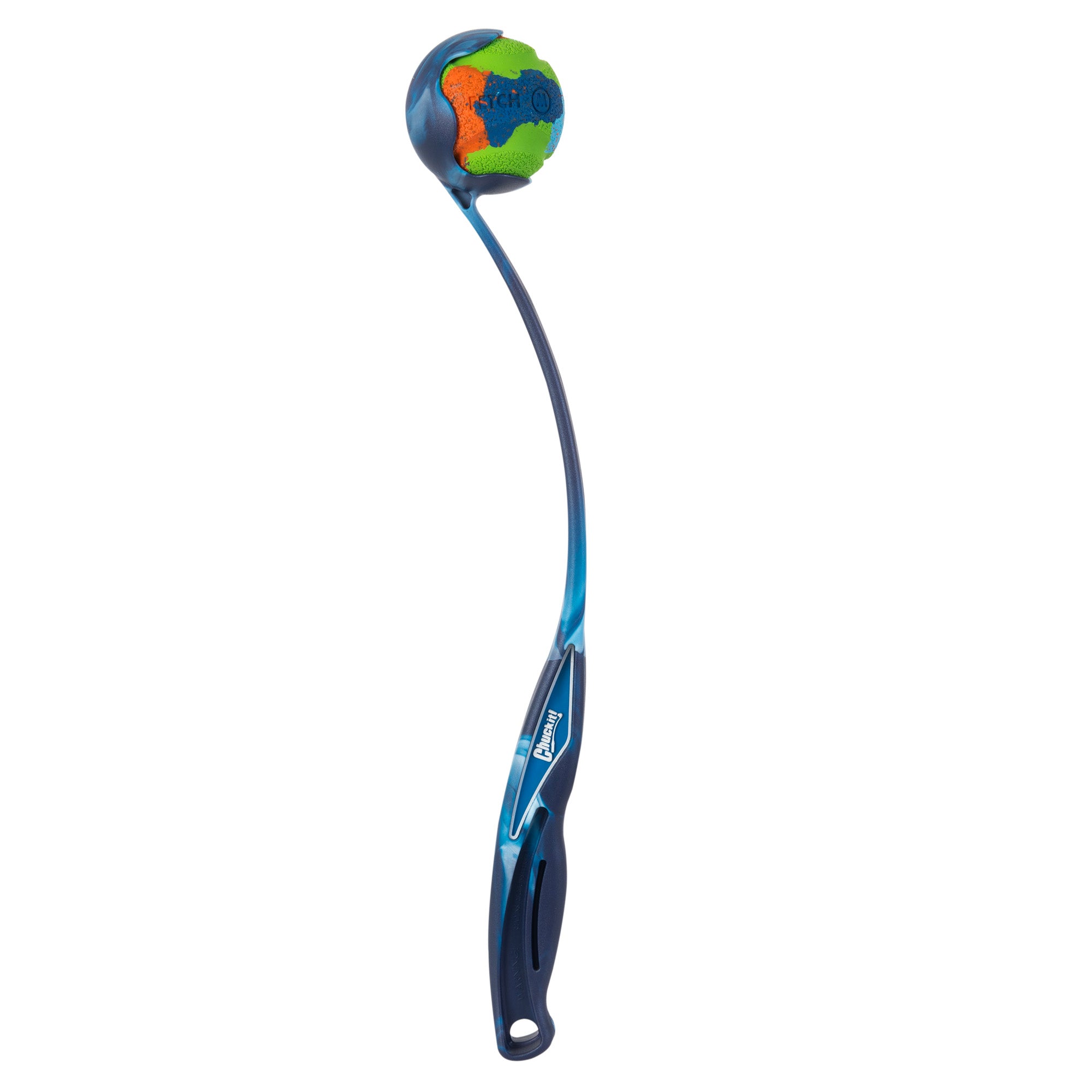 Chuckit! Eco Fetch Launcher With Medium Ball. SKUS: 40142