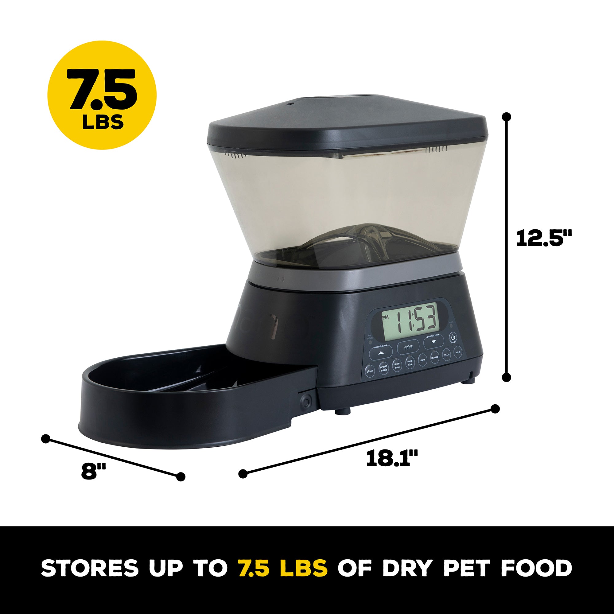 Petmate food hotsell dispenser manual