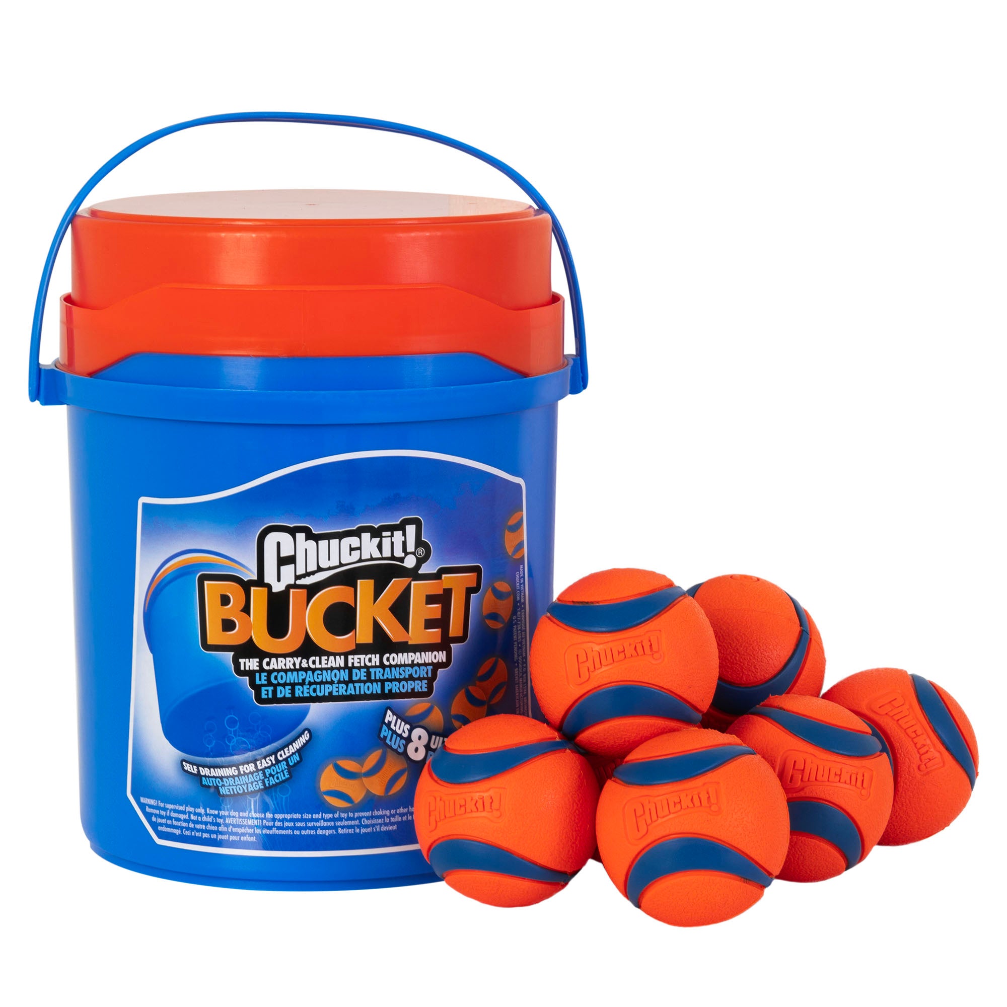 Chuckit Bucket With Ultra Balls