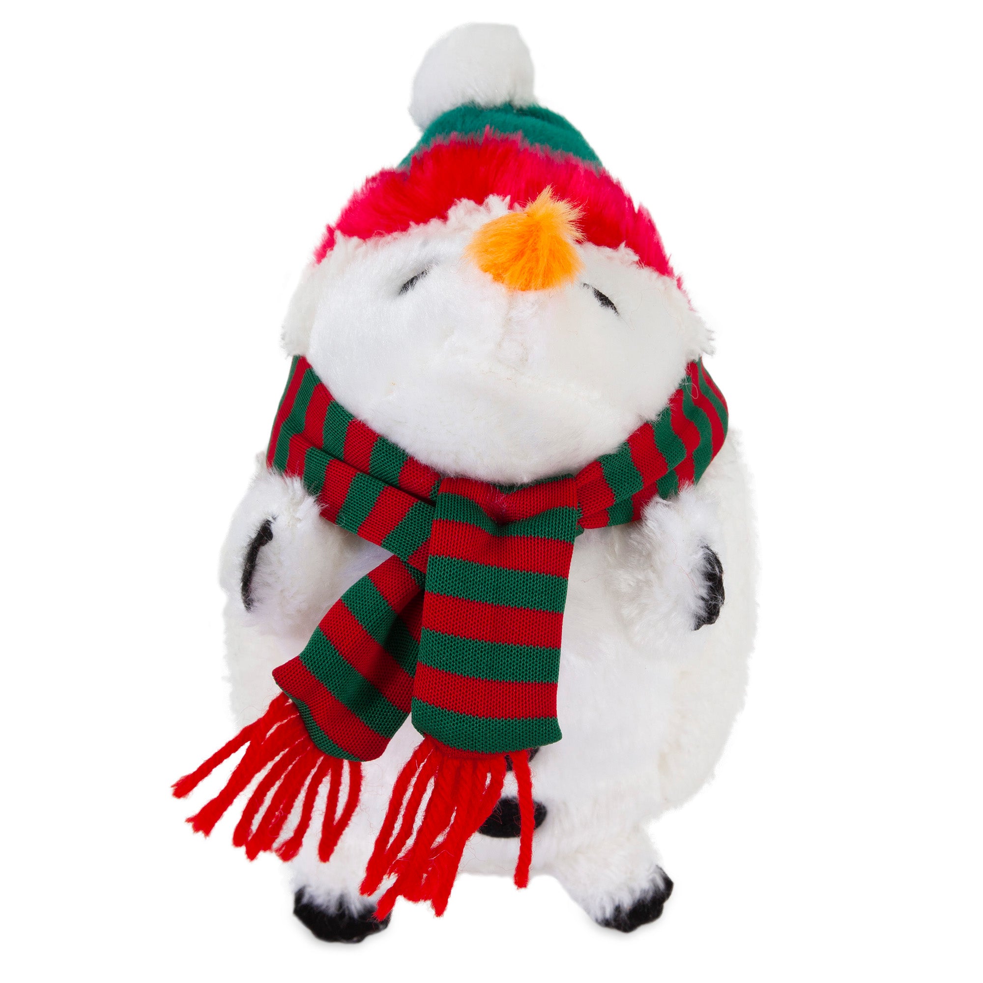 Zoobilee Snowman Holiday Heggie Dog Toy