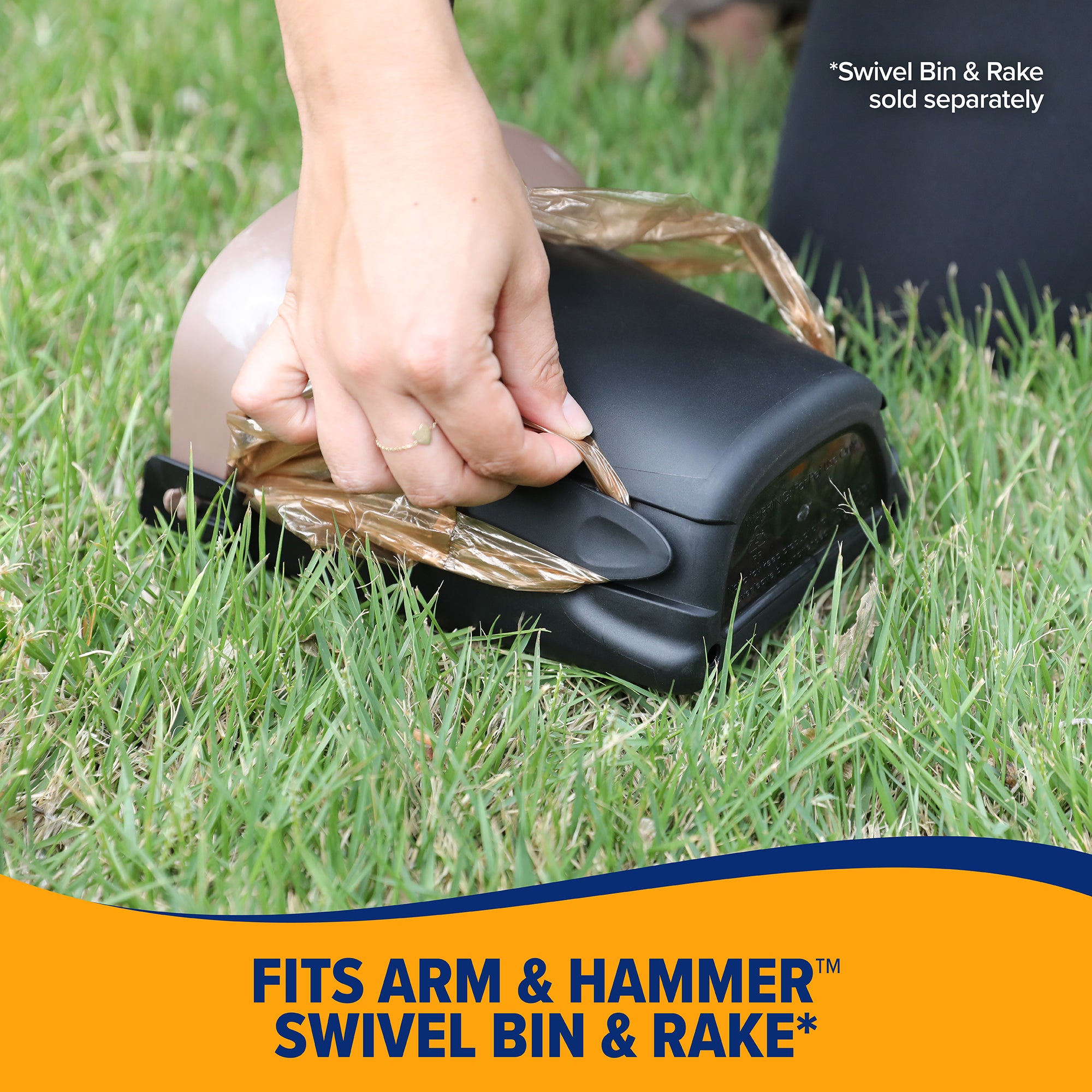 Arm and clearance hammer waste bags