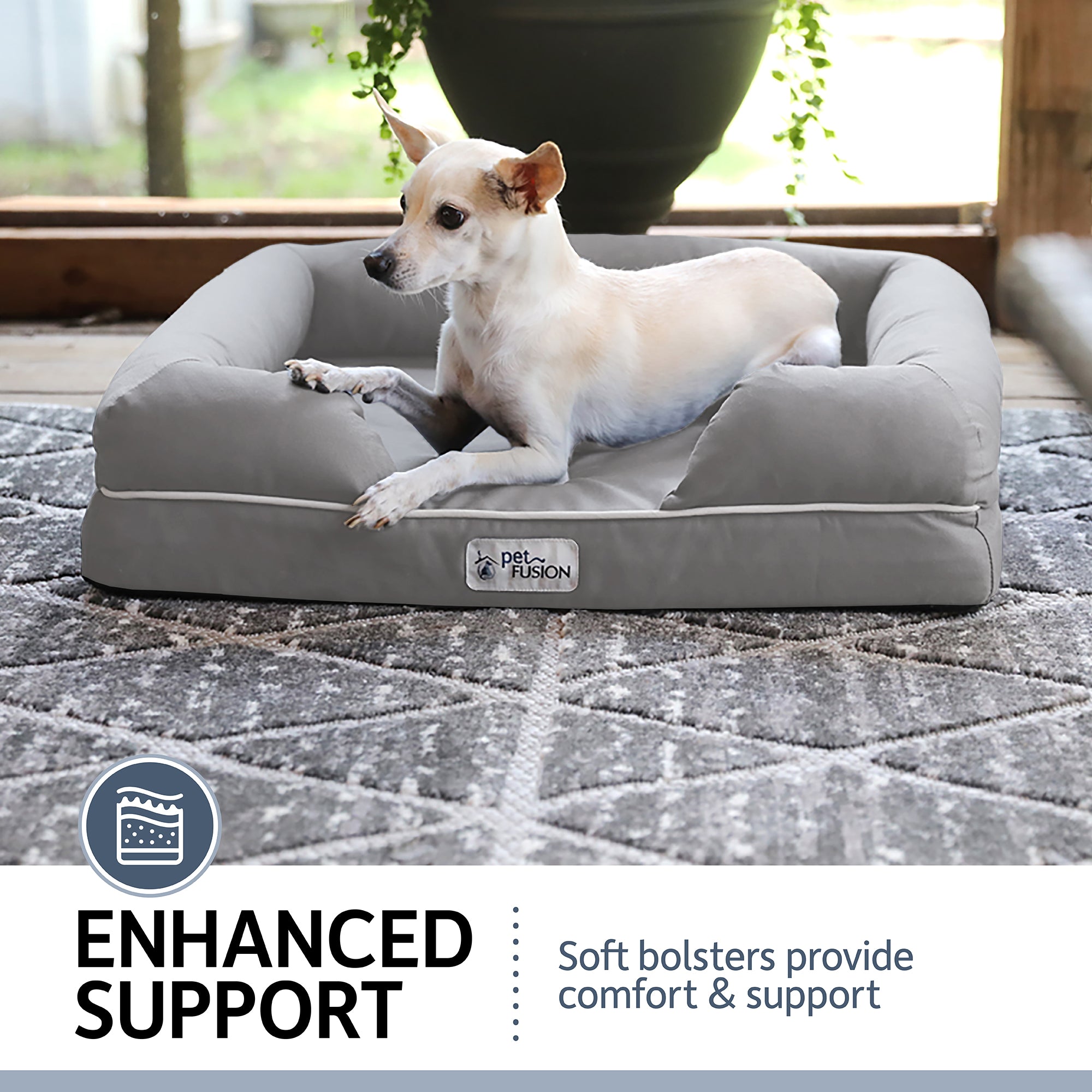 Petfusion better lounge outlet dog bed