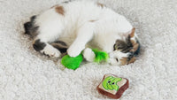 Quirky Kitty Avocado Toast Catnip Plush Cat Toy