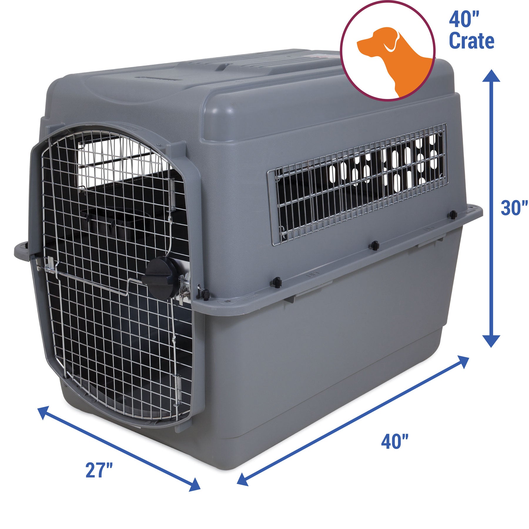 Petmate sky 2025 kennel sizes