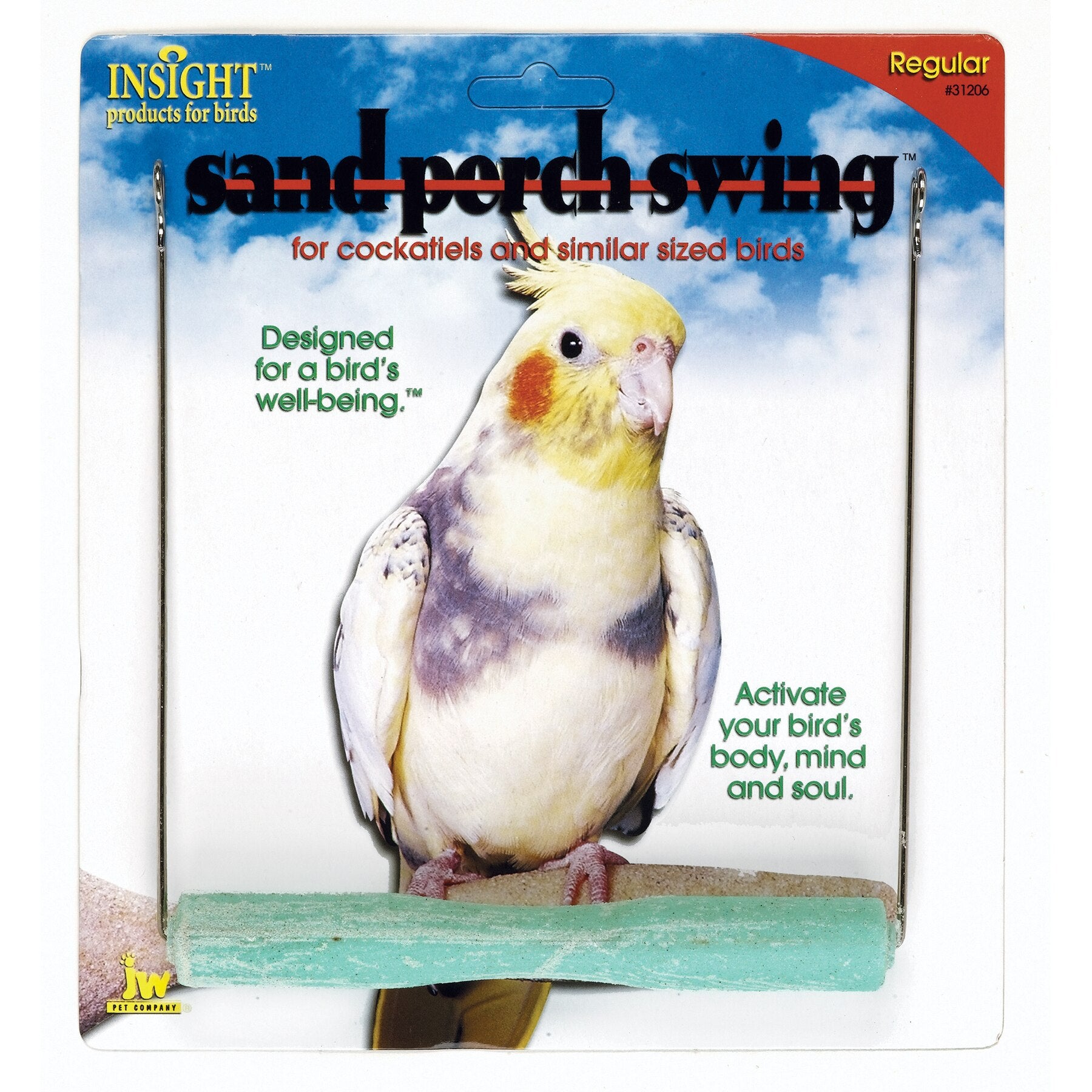 JW Sand Bird Perch Swing Petmate