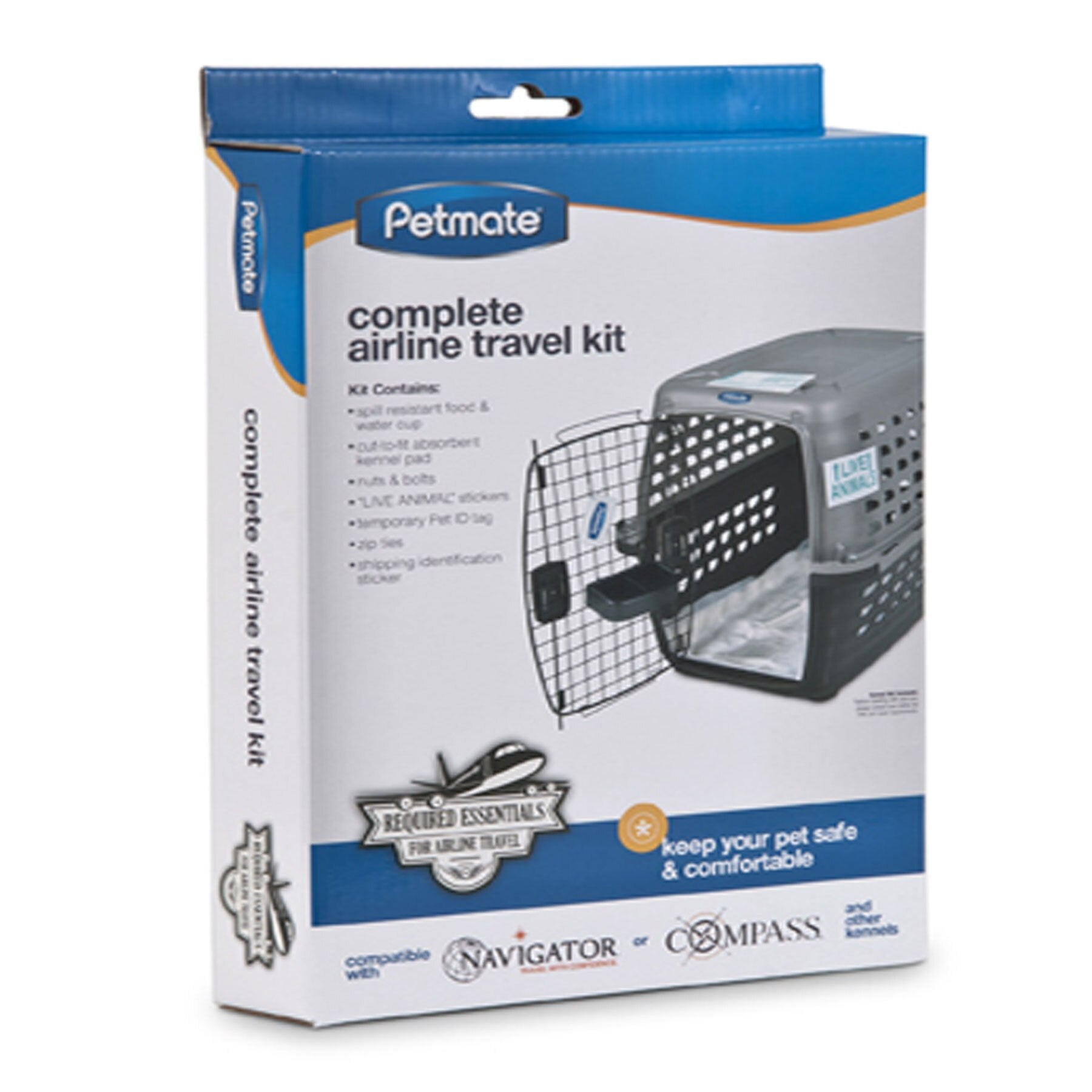 Petmate Kennel Airline Travel Kit Petmate