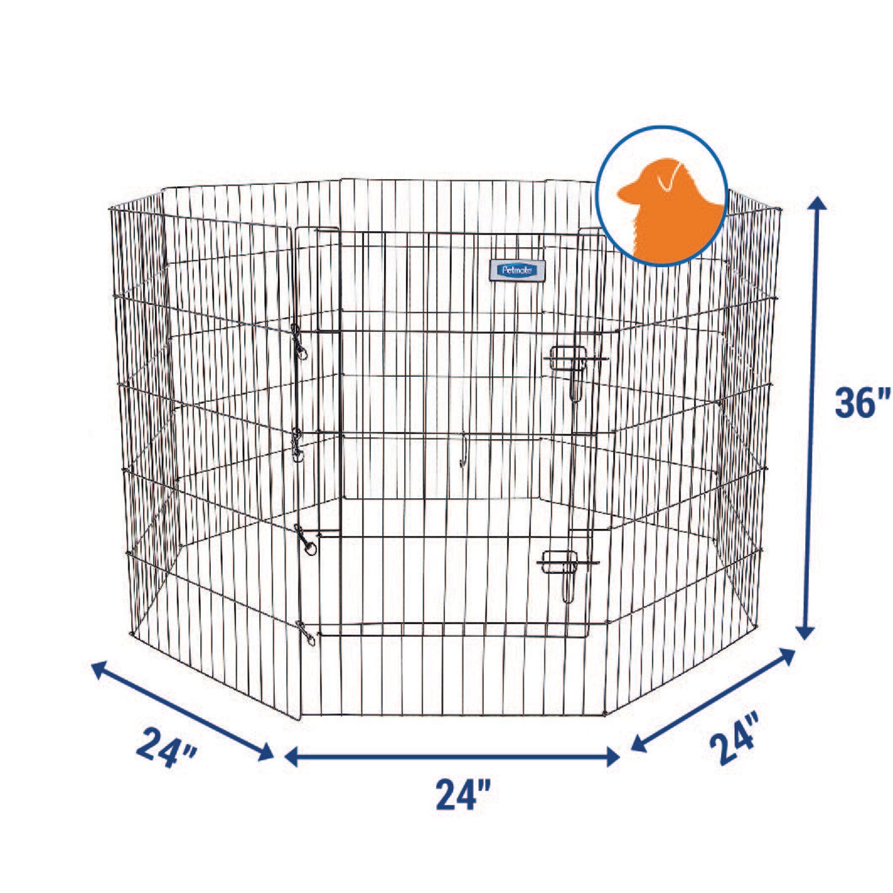 Petmate Single Door Exercise Pen Petmate