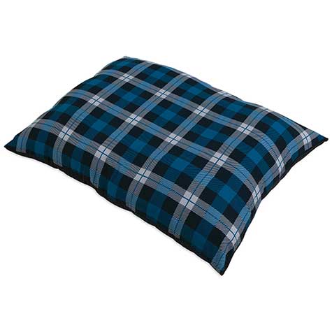 Aspen Pet Large Plaid Pillow Dog Bed Petmate