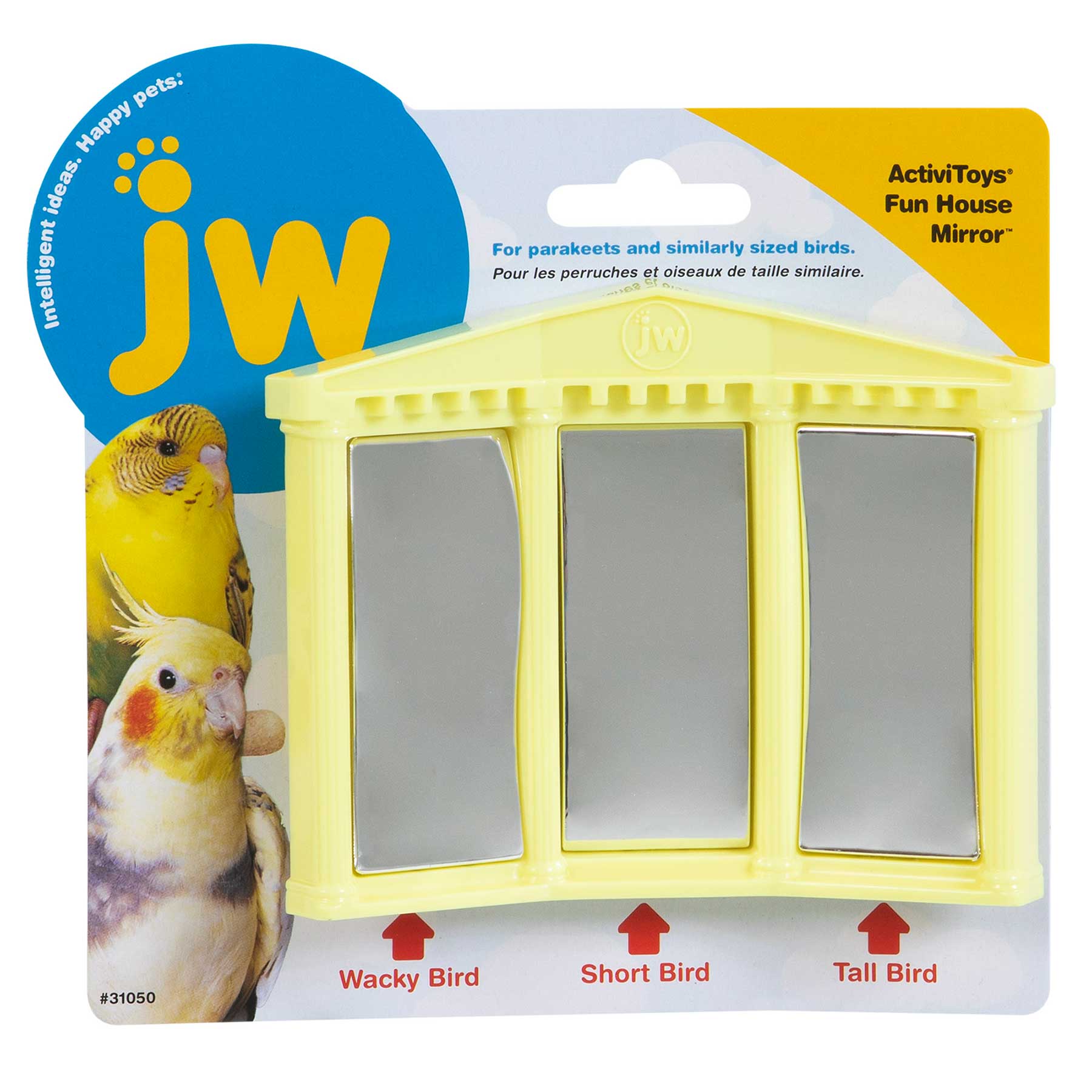JW Pet Fun House Mirror Bird Toy